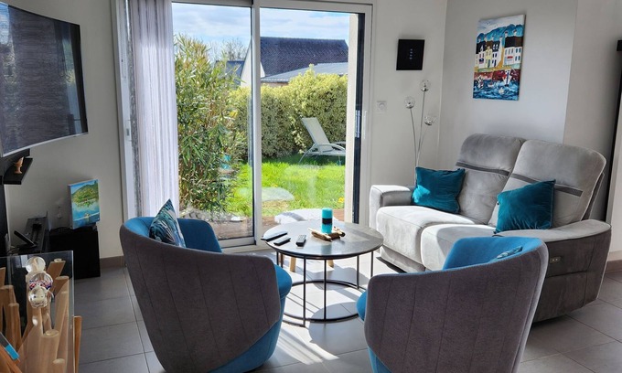 Saint-Ave House | Maison Avec Jacuzzi Près de Vannes et des Grands Axes Pour Découvrir le Golfe