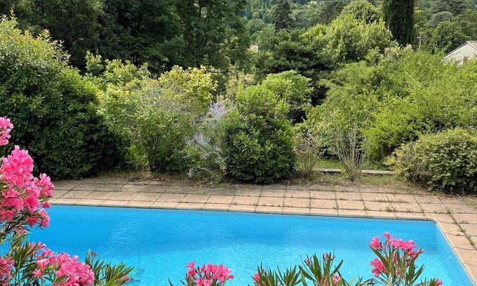 Dieulefit House | Maison Avec Piscine Drôme Provençale, Moins de 10 mn à Pied du Centre