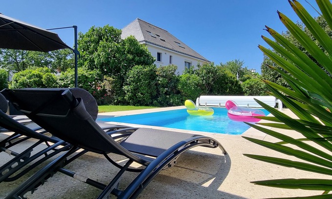 Sene House | Maison Avec Piscine et Jacuzzi Cœur du Golfe du Morbihan
