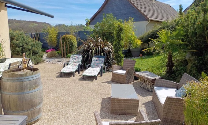 Fecamp House | Maison Calme Avec Belle Terrasse