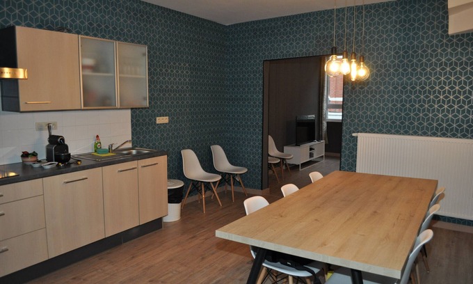 Outremeuse House | Maison Center Ville: 20 meters from the biggest market in Europe ' La Batte '