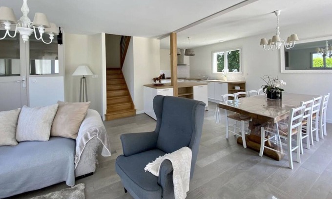 Clohars-Fouesnant House | Maison Chaleureuse à 5Km de la Plage