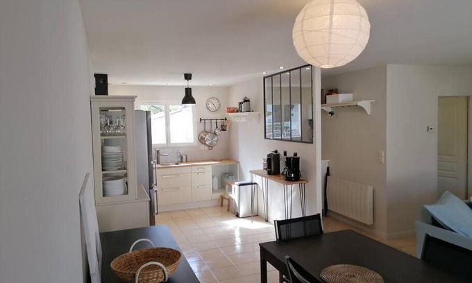 Grayan-Et-L'Hopital House | Maison chaleureuse proche plage du Gurp