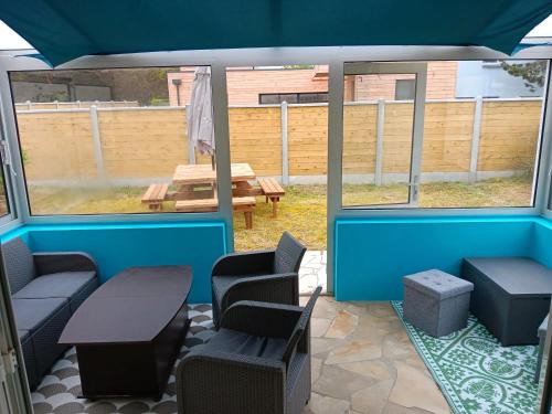 Denneville House | Maison charmante à Port-Bail-sur-Mer, grand jardin clos