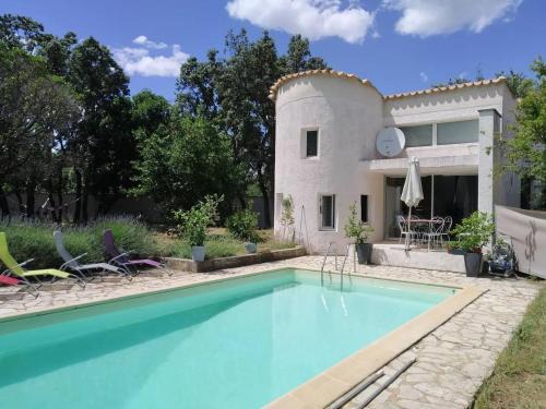 Saint-Siffret House | Maison charmante à Saint-Siffret + Piscine