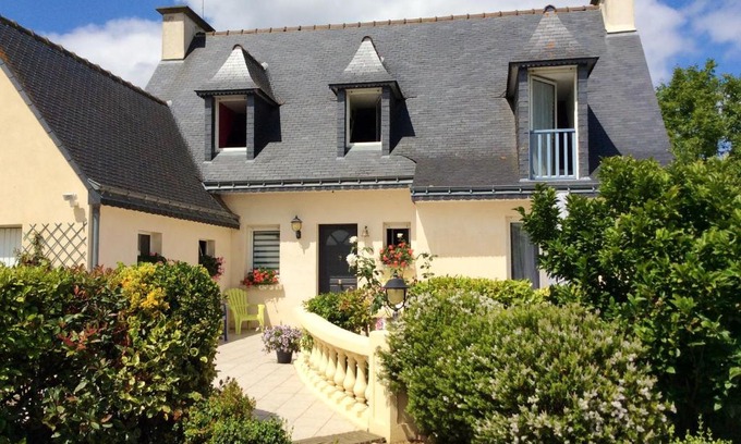 Tregomeur House | Maison confortable à Trégomeur avec jardin privé