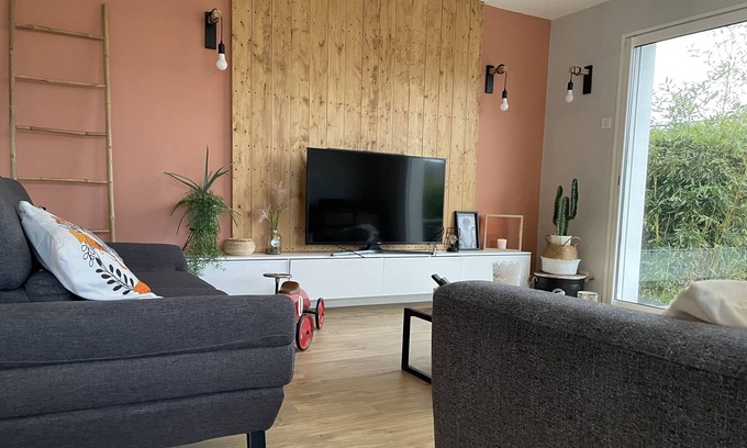 Hennebont House | Maison Contemporaine , Accès Forêt et Rivière à Pied , à 20 Minutes des Plages