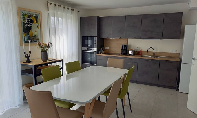 Baden House | Maison de 75 m2 Mitoyenne à 5 km de Port Blanc Dans le Golf du Morbihan à Baden