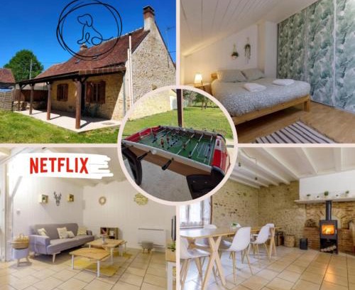 Celon House | Maison de campagne rénovée proche Argenton Sur creuse