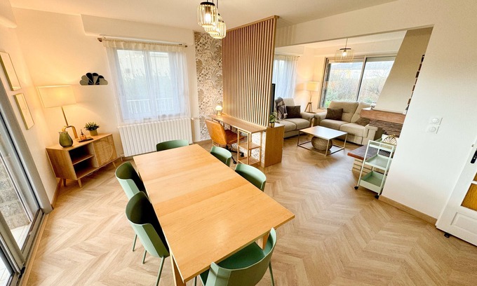 Normandy Landing Beaches House | Maison de Charme Sea View - JUNO BEACH, 30 meters from the beach!