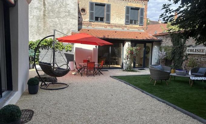 Moulins House | Maison de charme au centre de Moulins, avec jardin et terrasse, tout confort inclus - FR-1-489-474