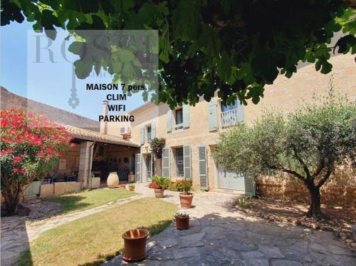 Saint-Laurent-d'Aigouze House | Maison de Village en Camargue Parking Clim Wifi - ROSSIconciergerie - Linge inclus