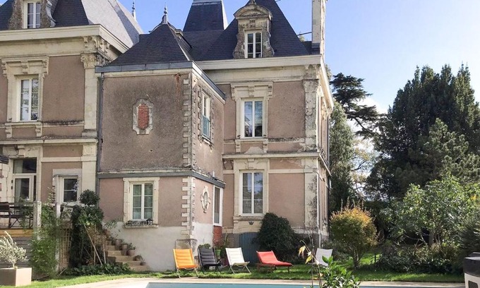 Faye-d'Anjou Bed & Breakfast | Maison de maître avec piscine et jardin - cœur des Coteaux du Layon, proche Angers et Saumur - FR-1-622-55