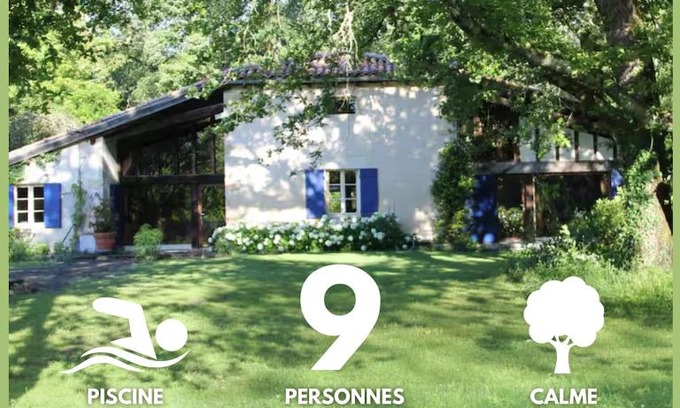 Balizac House | Maison de vacances en pleine nature avec piscine