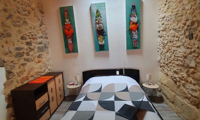 Adissan House | Maison en cœur d'Hérault, 25min des plages, wifi linge inclus
