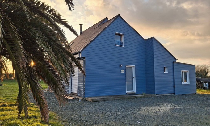 Plobannalec-Lesconil House | Maison en Bois sur Grand Jardin et à 5 Minutes de la Plage
