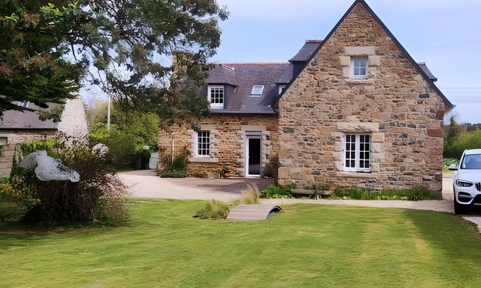 Le Ru House | Maison Familiale 13 p à 100m de la Plage Ralévy