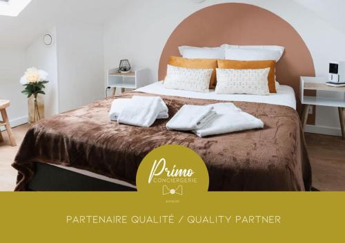 Sainte-Anne - Faubourg Noyon House | Maison Floquet - Equipée, calme, 2 chambres