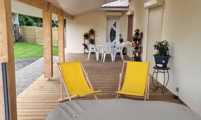 Carcans House | Maison Individuelle Avec Jacuzzi