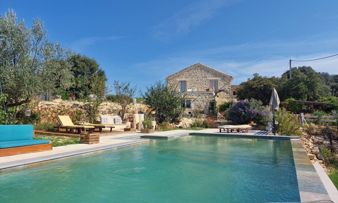 Saint-Gervais Bed & Breakfast | Maison,jardin,piscine, en Pleine Nature Pour 4 Pers, Tout Confort
