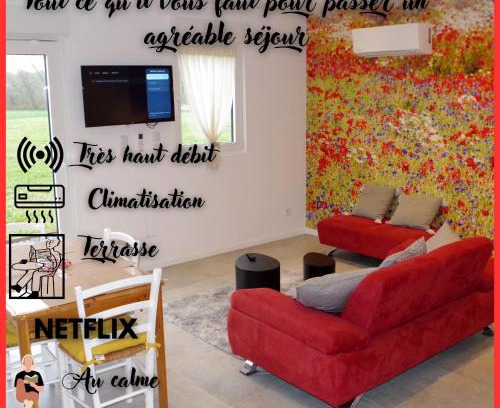 Hem-Lenglet House | Maison Les Coquelicots - Wifi, Calme, Parking privé
