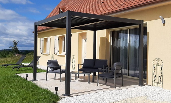 Saint-Andre-dAllas House | Maison Neuve de Plein Pied Classée 1 Étoile a 4kms de Sarlat