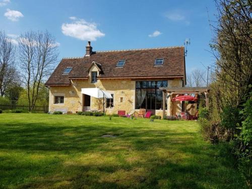 Le Pin-la-Garenne House | Maison Percheronne Indépendante avec Étang, Jardin et Dépendance, Proche Bellême - FR-1-497-158