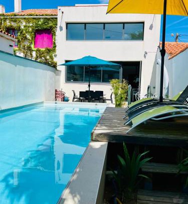 La Tranche-sur-Mer House | Maison piscine centre ville La Tranche-sur-Mer