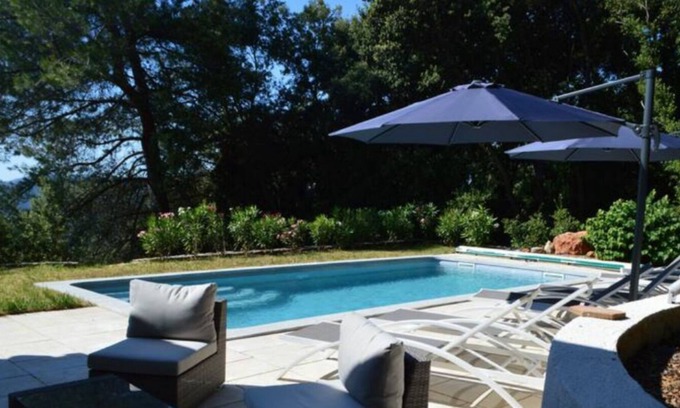 Le Tignet Villa | Maison Provençale Avec Piscine et vue Panoramique