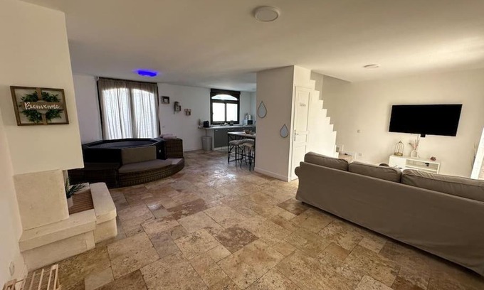 Orgeval House | Maison spa, jacuzzi sauna