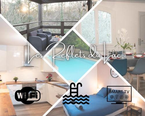 Aussonne Apartment | Maison T5 -Les reflets du lac - Terrasse -Piscine