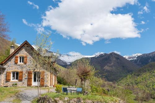 Aydius House | Maison Ty Sioul - Vue montagne