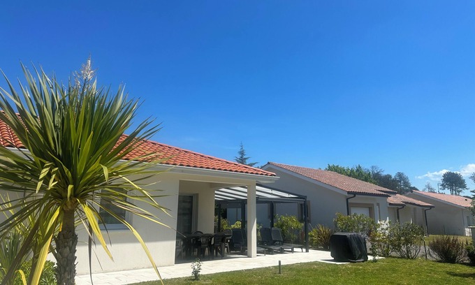 Labenne Villa | Maison Villa 6 Personnes Jacuzzi Privé Calme 3km Plage Labenne, 500 m Commerce