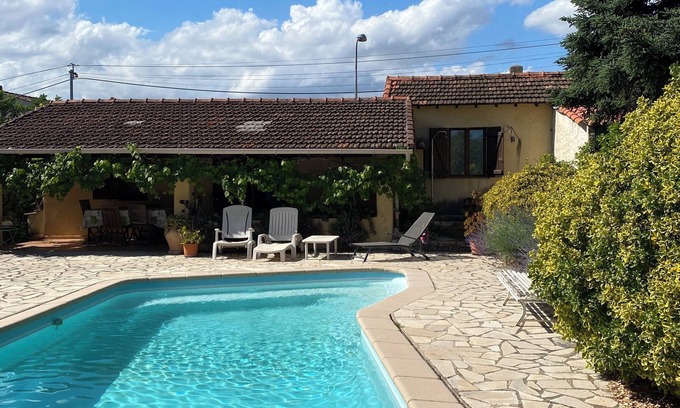 Mouans-Sartoux House | Maisonnette Indépendante Dans Villa Avec Piscine. Entre Cannes et Grasse