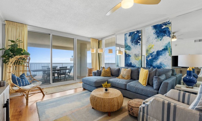 Long Beach Condo | Majestic 1501 - Beachfront, Heated Pool, Hot Tub, Private Beach, Free Activities
