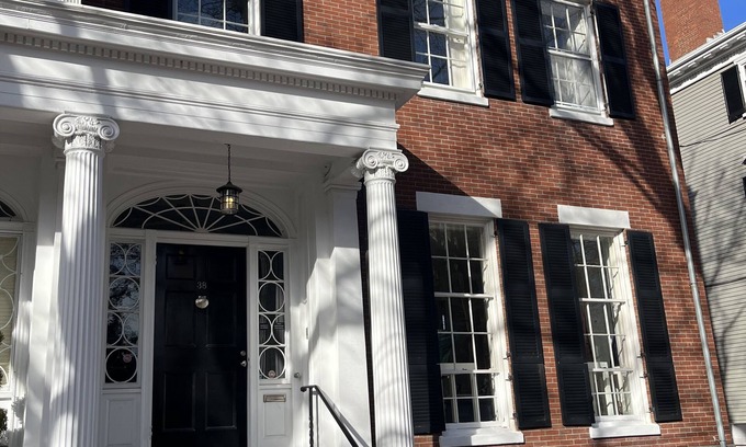 Salem House | MAJESTIC 1800s stately home on Chestnut street. The Nathaniel West House!