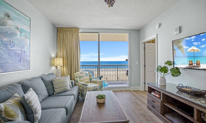 Long Beach Condo | Majestic Beach Towers, 3rd floor-directly across from parking, Oceanfront