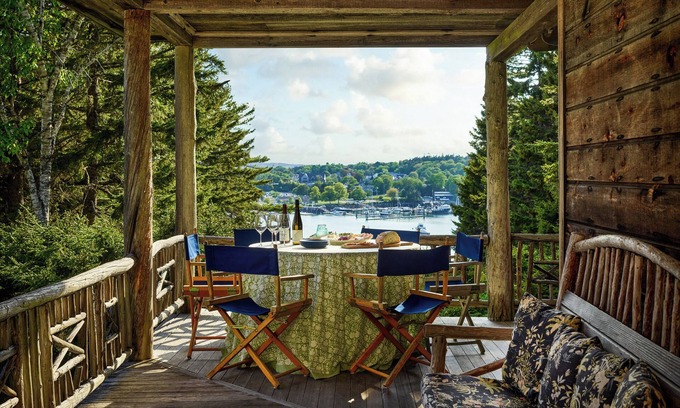 Northeast Harbor House | Majestic Summer Home with Ocean Views, serene setting near Acadia NP, sleeps 15