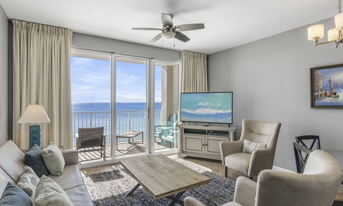 Miramar Beach Condo | Majestic Sun 10th Floor View of Emerald Waters - Updated 1-bedroom by the beach!