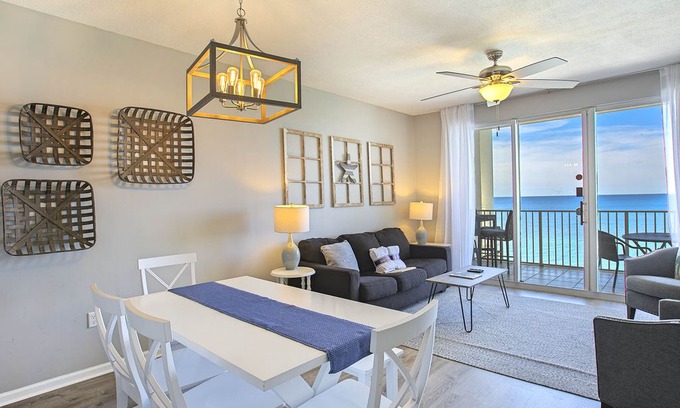 Miramar Beach Apartment | Majestic Sun 1108A - Updated Unit, Great Gulf Views, Community Pool, Hot Tub!