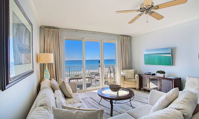 Miramar Beach Condo | Majestic Sun 411A - Miramar Beach! Gulf Views! Update Unit! Indoor/Outdoor Pool!