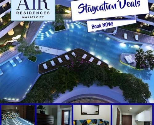 San Antonio Apartment | Makati Staycation at Air Residences
