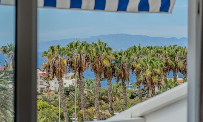 Costa Adeje Apartment | Malibu park studio with ocean views & heated pool