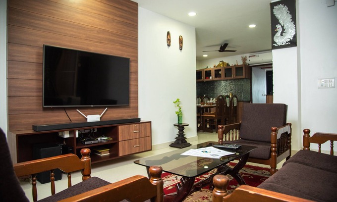 Madipakkam Apartment | Mama Rose Homestay @ Josevilla, Madipakkam - 3 BHK Furnished Apt near Airport