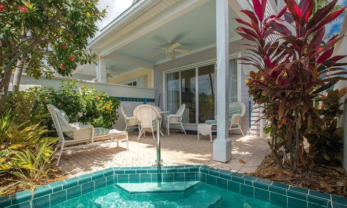 Marathon House | Manatee Bay: Escape to this 2BR Duck Key Villa, Private Patio, Dip Pool & Easy Access to Marathon