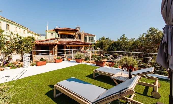 Lefktron House | Mani's Garden Paradise - Elia Secluded Retreat