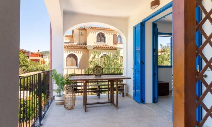 Arbatax Apartment | "Mare" Apartment is on the first floor with a large veranda