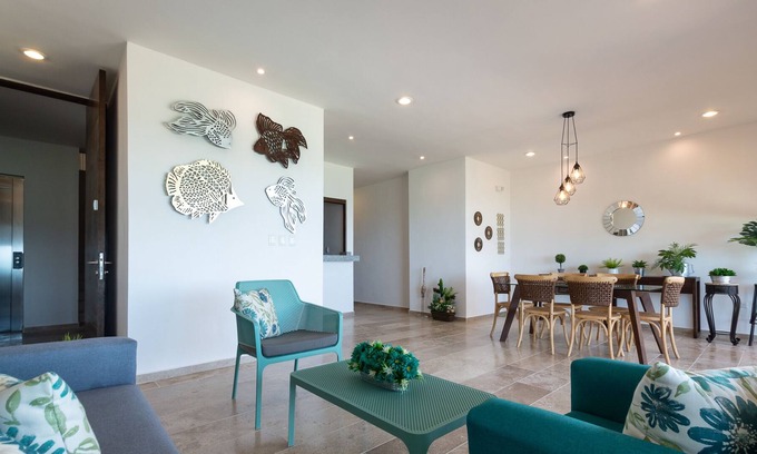 Chicxulub Puerto Apartment | Marena A3 | BWellcome Colección playa