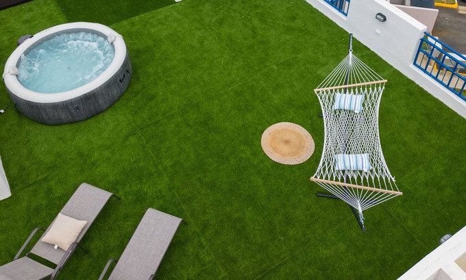 Machos Villa | Marena is a Caribbean Penthouse with Rooftop Vibes and a Jacuzzi, Ceiba.