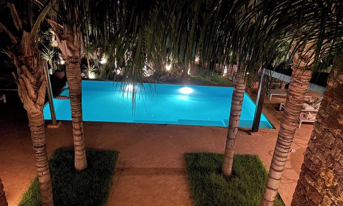 Bab Doukkala Villa | Marrakech Luxury Villa – 2 Pools, Hammam & Rooftop Views